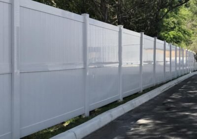 8 H Privacy PVC