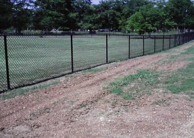 Black chain link fence raleigh NC