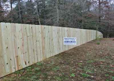Wooden Privacy Fence Wake Forest NC